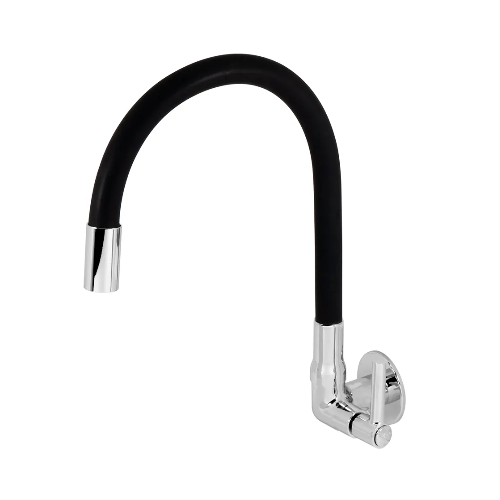 Torneira 1170 de Bica Móvel de Parede Black C100 Talita
